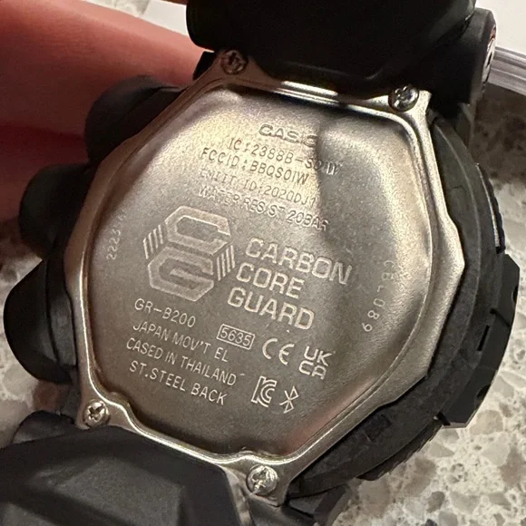 G-Shock Gravity Master GR-B200 Carbon Core Guard Pilot Watch - Picture 3 of 6